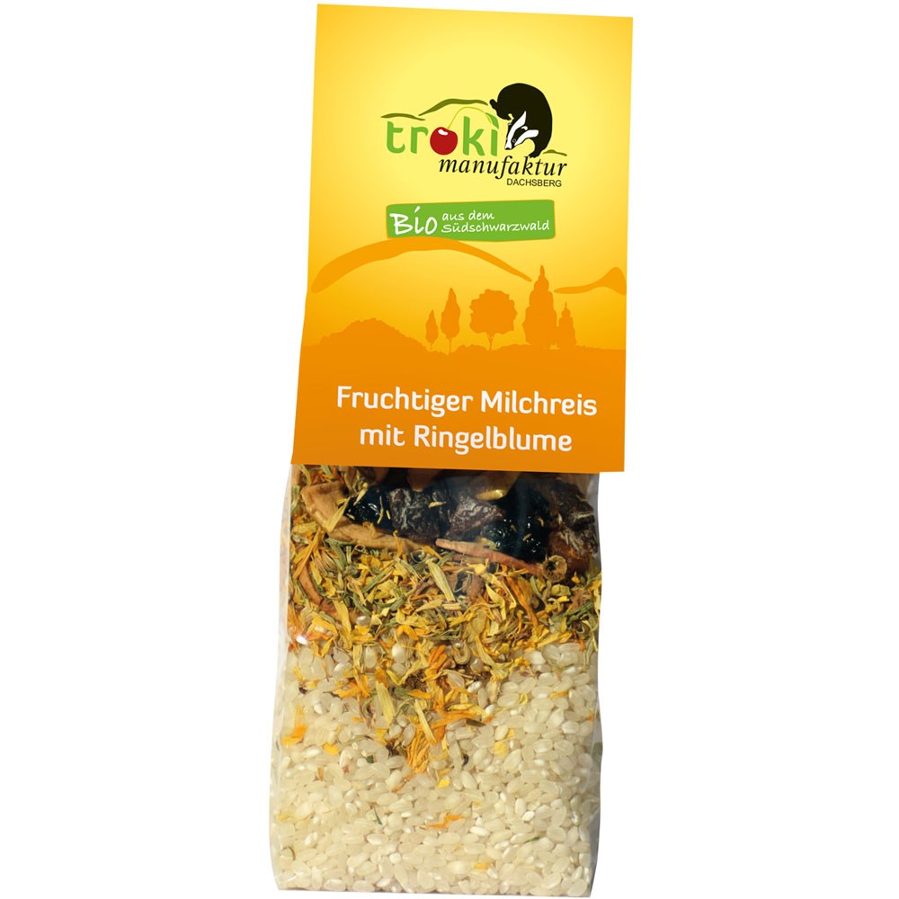 Bio Fruchtiger Milchreis Mit Ringelblume Und Johannisbeeren 250g bio-fruchtiger-milchreis-mit-ringelblume-und-johannisbeeren-250g